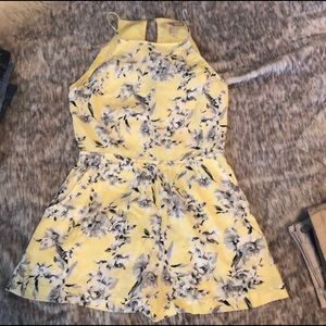 Forever 21 | Yellow Floral Romper